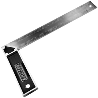 Esquadro em aço com base de metal 12" - Stanley em Oferta na Shopee