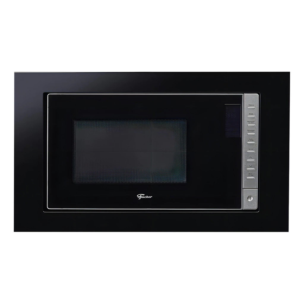 Micro ondas Fit Line Embutir 25 Litros Preto Fischer