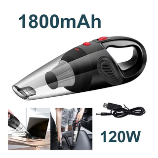 Aspirador Pó Usb Portátil Para Carro Casa Limpeza Doméstica Multifuncional Recarregável