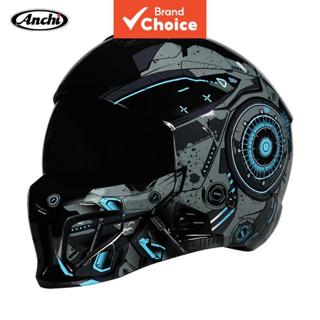 Gen 2 Ultra Light Retro Full Face Capacete De Motocicleta ABS Combinação Unissex Moto