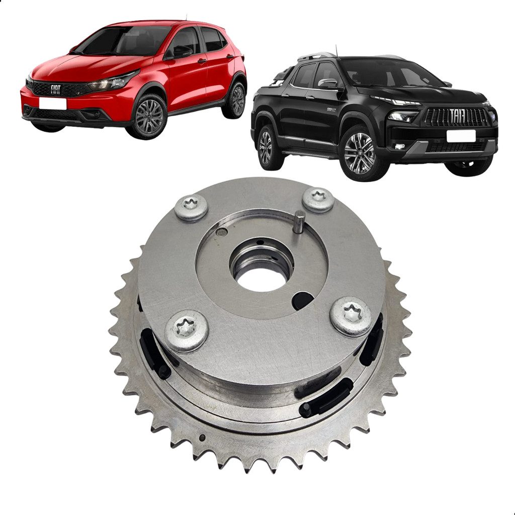 Polia Comando Variável Fiat Toro Argo E-torq 1.8 16v 17/...
