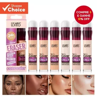 Conjunto De Base E Corretivo Sponge-Tip (12 Tons) : De Longa Duração , À Prova D'água De Transferência , Cobertura Total em Oferta na Shopee