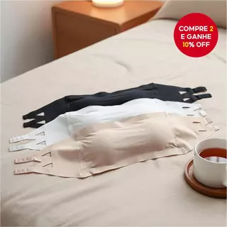 Sutiã de Seda de Verão - Estilo Sexy sem Alças para Mulheres em Oferta na Shopee