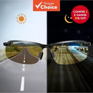 Óculos De Sol Polarizados Masculinos-Direção Diurna/Noturna E Pescar em Oferta na Shopee