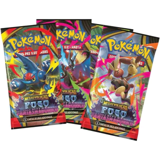 Carta pokemon copag blister unitario megaevolução fogo fantasmagorico 35674 10193 em Oferta na Shopee