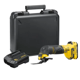Multicortadora a bateria 20V com maleta e acessórios SCT500D1K Stanley em Oferta na Shopee
