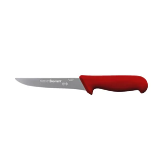 Faca para desossar lâmina reta larga 6" vermelha - Starrett em Oferta na Shopee