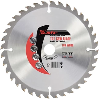 Disco de serra para madeira 110 x 22,23 mm 24 dentes - MTX em Oferta na Shopee