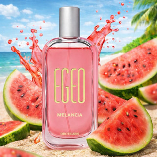 Perfume Feminino Fragrância Egeo Melancia 100ml Aroma Frutado Doce Presente Ideal em Oferta na Shopee