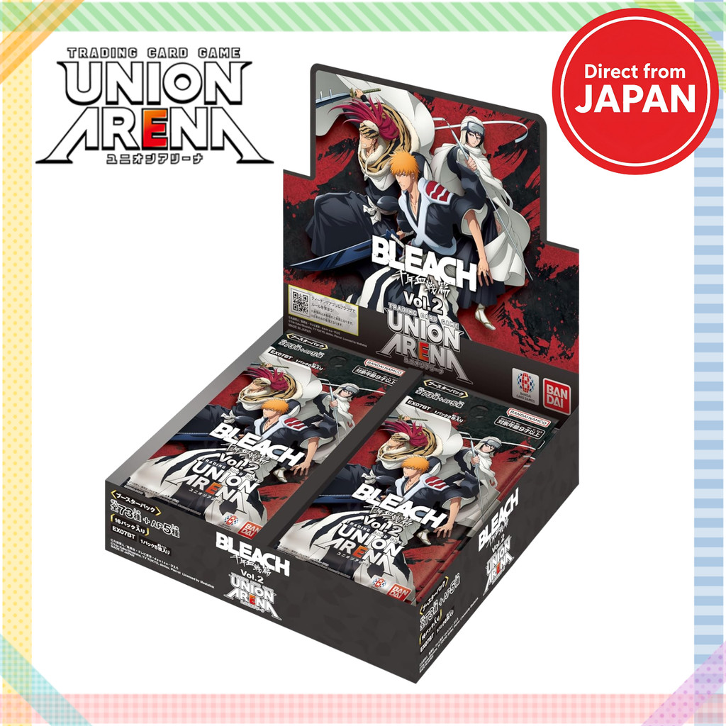 UNION ARENA Booster Pack BLEACH Thousand-Year Blood War Vol. 2 [UA07EX] (BOX)  BANDAI | Shopee Brasil