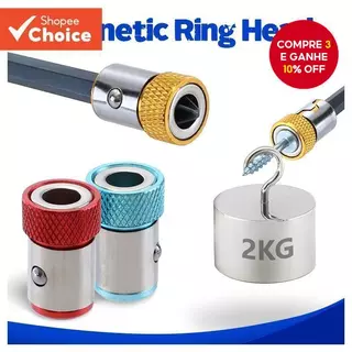 1PC/3Pcs Chave de Fenda Magnética 6,35mm Anti-Derrapante Bit de Liga Metálica para Ferramentas Manuais em Oferta na Shopee