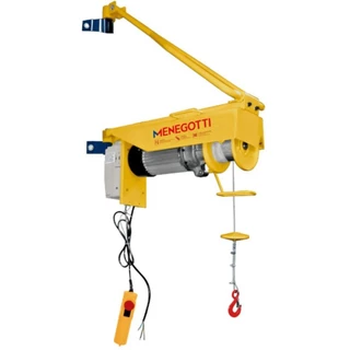 Guincho de coluna regulável 200 kg 30 m trifásico MGC 200 - Menegotti em Oferta na Shopee