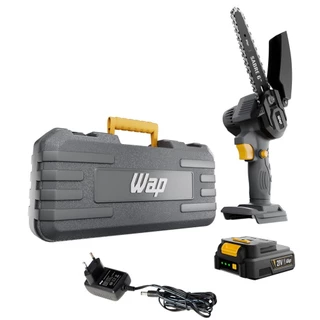 Motosserra a bateria 21V sabre de 6" com maleta - K21 S01 Wap em Oferta na Shopee