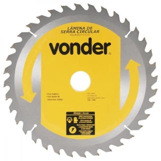 Disco de serra para madeira 350 x 30 mm 36 dentes - Vonder em Oferta na Shopee