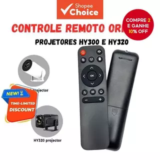 Controle Remoto Do Projetor HY300PRO Para Substituição T01A HY320 HY320 MINI Allwinner H713 em Oferta na Shopee