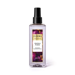 Body Splash Desodorante Colônia Instance Ameixa e Praliné 200ml em Oferta na Shopee