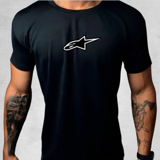 Camisa Camiseta Dry Fit Masculina - Modelo Alpinestar, Academia, Ideal Para Treinos