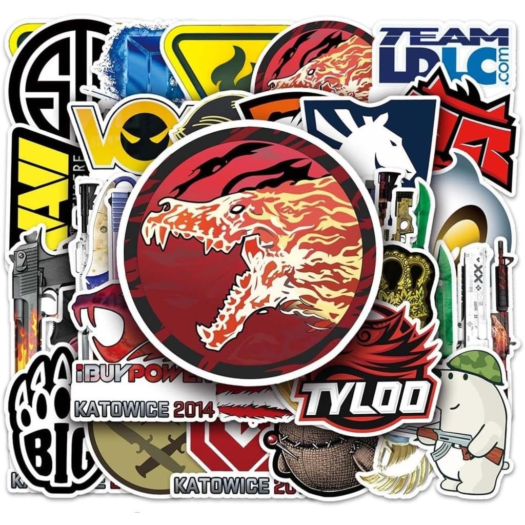 Adesivos CSGO Titan, Adesivos Roar (Adesivos - 52 Folhas) | Shopee Brasil