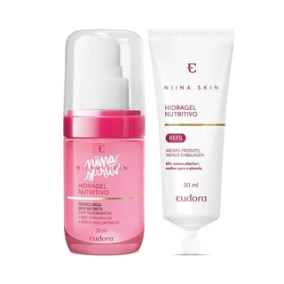 Combo Niina Secrets Skin: Hidragel Nutritivo 30ml + Refil 30ml em Oferta na Shopee