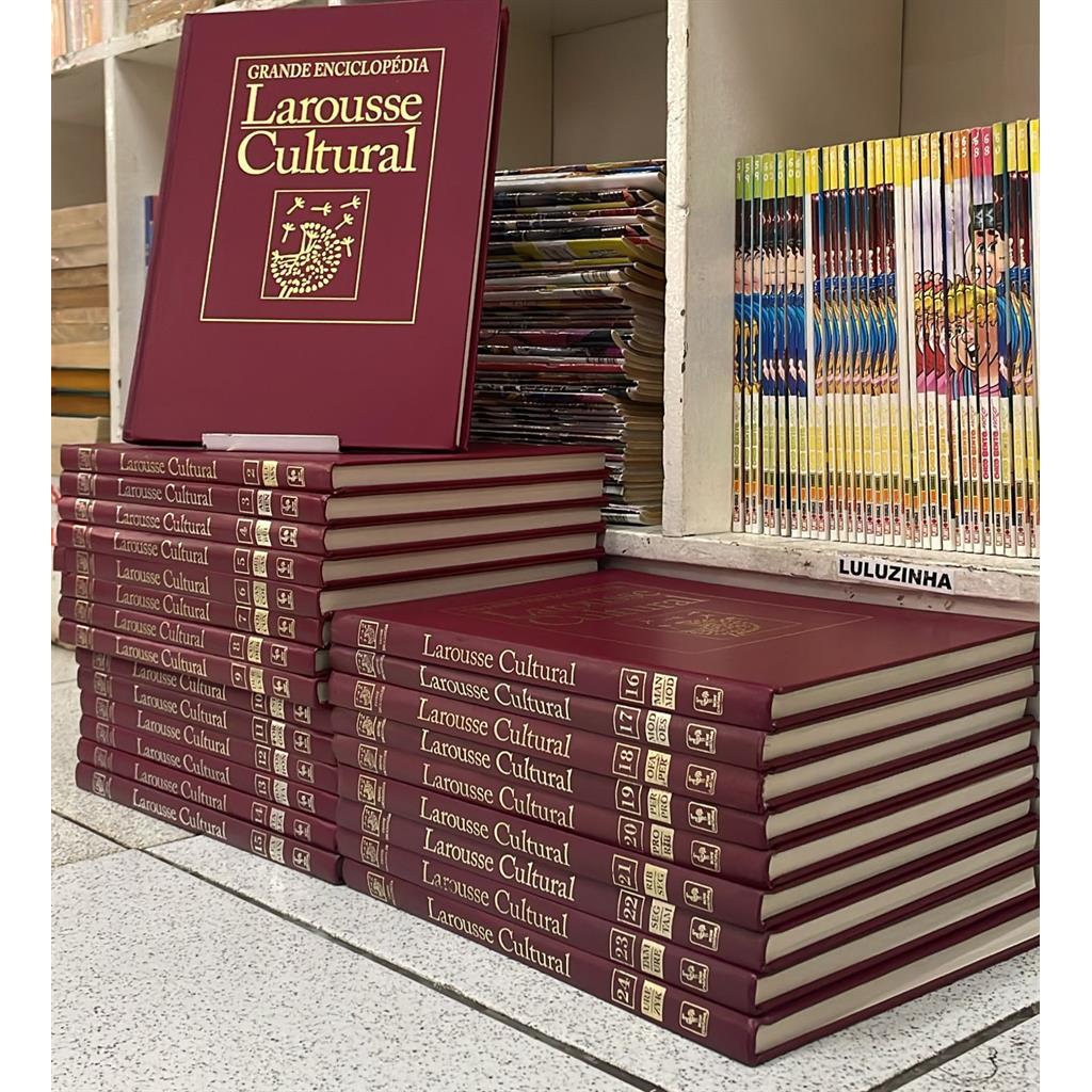coleção Grande Enciclopedia Larousse Cultural 24 volumes autor nova ...