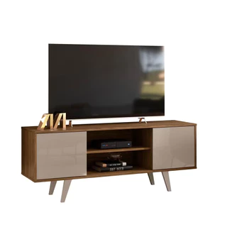 Rack Lisboa 136cm Suporta TV de 55 Polegadas Madetec em Oferta na Shopee