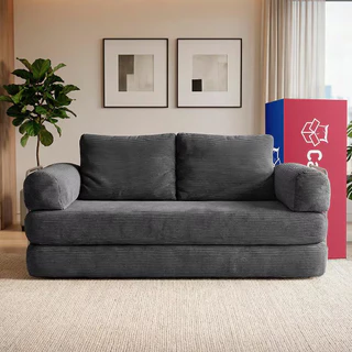 Sofá-Cama 3 Lugares SmartBox 1.88m AirPress Compacto XpandTech em Oferta na Shopee