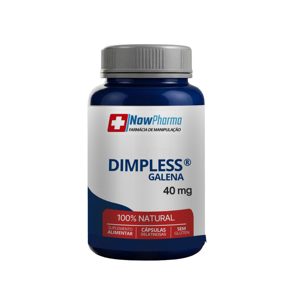 Dimpless 40mg - 60 cápsulas Now Pharma Sem Sabor | Shopee Brasil