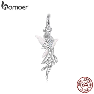 Bamoer 925 Prata Esterlina Pingente Vento Elfo Diy Pulseira Jóias Para Presente Feminino em Oferta na Shopee