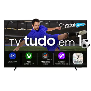 Samsung Smart TV 50" Crystal UHD 4K U8100F 2025, Xbox Cloud Gaming, Canais Gratuitos, Alexa em Oferta na Shopee