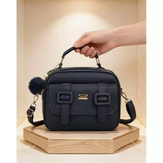 Bolsa Feminina Com Alça Lateral Transversal Faixa de Mão De Couro B736 AMY em Oferta na Shopee
