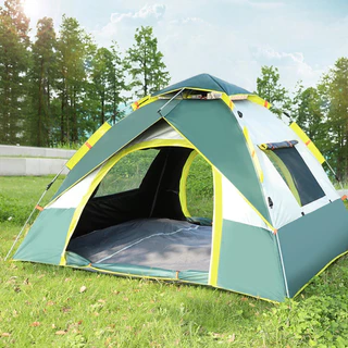 A Barraca De Acampamento À Prova D'água E Automática Pode Acomodar Cinco Seis Pessoas . em Oferta na Shopee