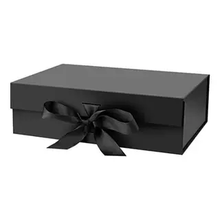 Embalagem de Presente Caixa Design Premium Com Fita de Cetim 20 x 8 x 18 cm