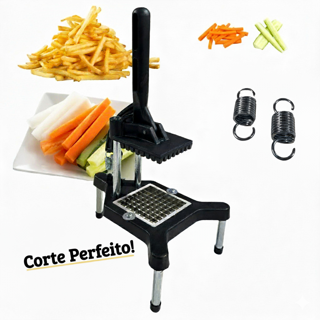 Picador Industrial Profissional Multiuso Fatiador de Batata 