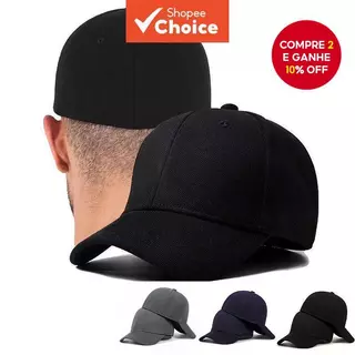 Boné De Beisebol Respirável Unissex Chapéu De Proteção Solar De Cor Sólida Para Viagens Ao Ar Livre em Oferta na Shopee