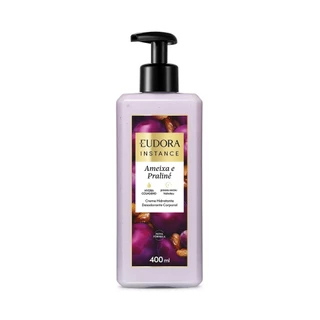 Eudora Instance Ameixa e Praliné Creme Hidratante Desodorante Corporal 400ml em Oferta na Shopee