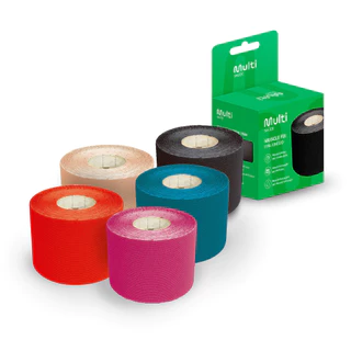 Kit 5 Fitas Kinésio Muscle Fix 5x500cm Tape Bangadem Multi Saúde - HC028K em Oferta na Shopee
