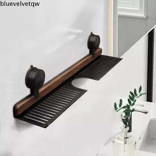 Prateleira De Banheiro Com Ventosa BLUEVELVETQW , Sem Broca , Montagem Na Parede , Rack De Armazenamento Resistente , Su em Oferta na Shopee