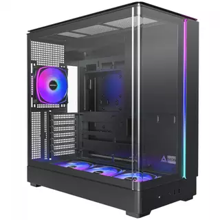 Gabinete Gamer Montech King 45 Pro, Vidro Temperado, Mid Tower, ATX, Com 4 Fans, Preto em Oferta na Shopee