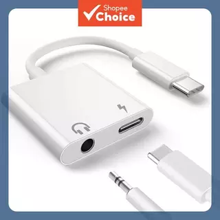 Adaptador 2 em 1 USB-C para Áudio 3,5 mm e Carregamento Rápido PD DAC para iPad Pro Samsung em Oferta na Shopee