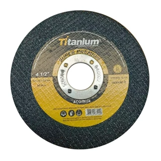 Disco de corte ultrafino para meta e  inox 4.1/2" x 7/8" x 1 mm - 05047 em Oferta na Shopee