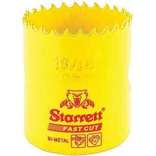 Serra copo bimetal 40 mm 1.9/16" - FAST CUT Starrett em Oferta na Shopee