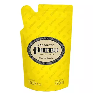 Phebo Lima da Pérsia Refil - Sabonete Líquido 320ml em Oferta na Shopee