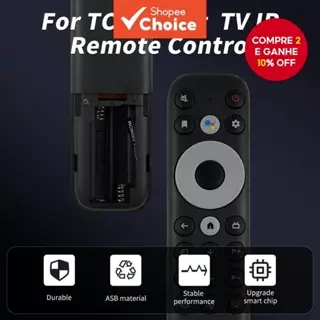 Controle Remoto de Substituição RC902V FMR4 para TV TCL Mini-LED QLED 4K UHD Smart Android em Oferta na Shopee