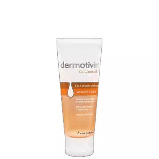 Dermotivin Oil Control - Sabonete Líquido Facial 70ml em Oferta na Shopee