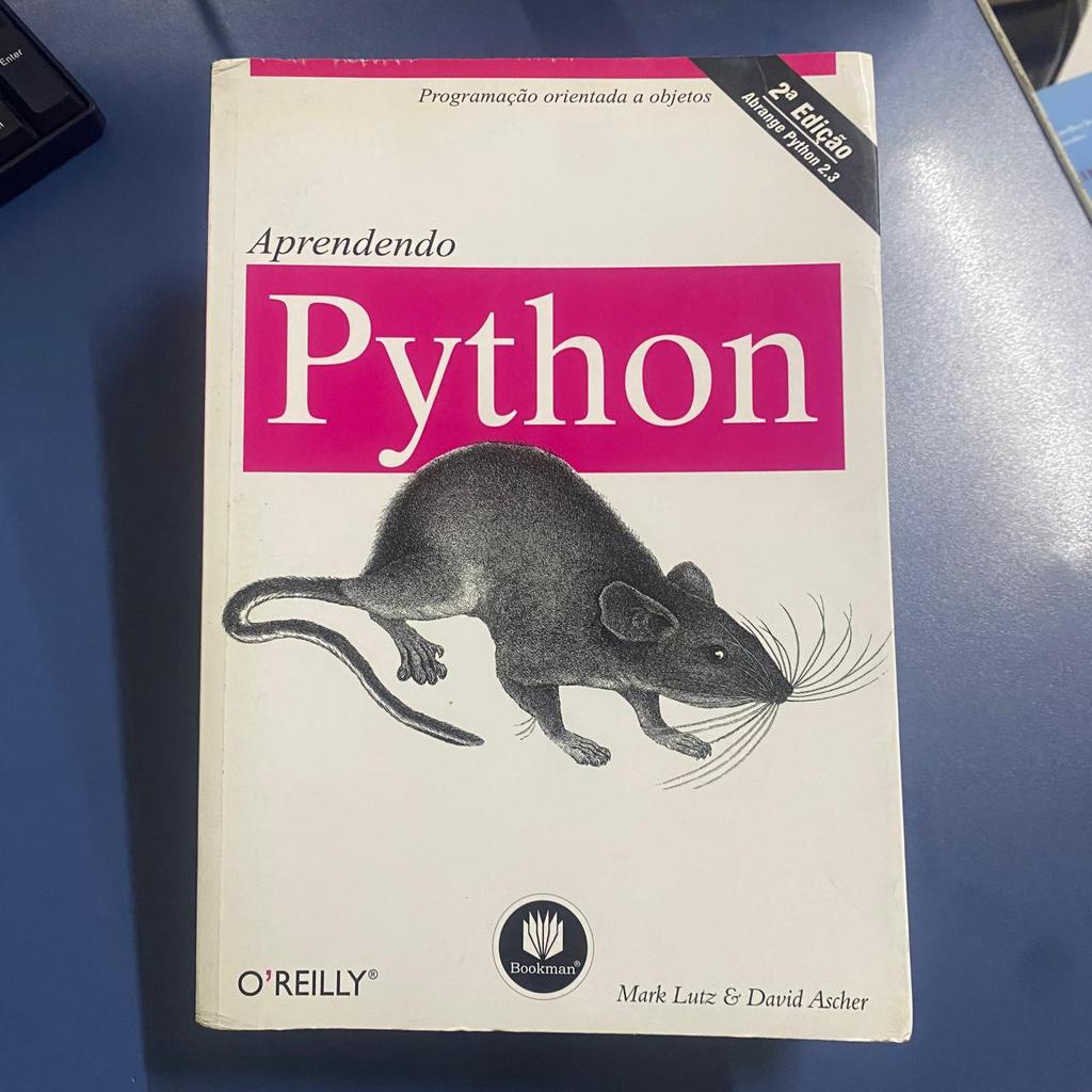 Aprendendo Python de Mark Lutz; David Ascher; 7820237 | Shopee Brasil