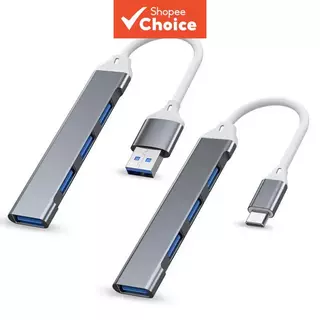 4 Portas HUB USB-C USB3.0 HUB Tipo C Multiportas USB Divisor OTG Adaptador para MacBook Pro Air PC Laptop Conversor em Oferta na Shopee