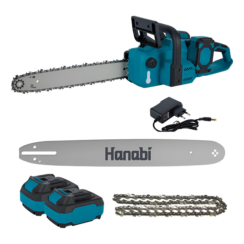 Hanabi Motosserra Brushless 40V 16 Polegadas 2 Baterias 4.0Ah
