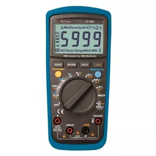 Multímetro digital portátil - ET-1649 - Minipa em Oferta na Shopee