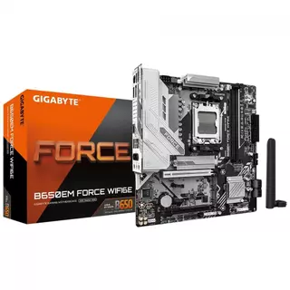 Placa Mãe Gigabyte B650EM Force WIFI6E, Chipset B650, AMD AM5, mATX, DDR5 em Oferta na Shopee