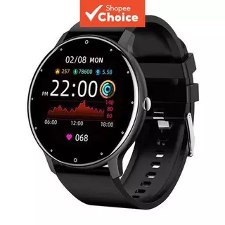 Relógio Inteligente ZL02D Pro com Tela Circular Bluetooth à Prova D’Água Compatível com iOS Android – Edição Primavera em Oferta na Shopee